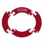 Dartboard Surrounds Rojo Puzzle Harrows Darts - 2