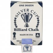 Tiza Billar Silver Cup Azul Royal  12 unid - 1