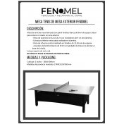 Mesa Ping Pong Exterior Fenomel - 2