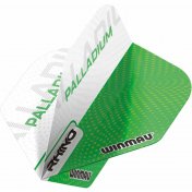 Plumas Winmau Darts Standard Rhino Pallatium Green White - 4