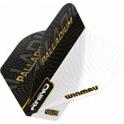 Plumas Winmau Darts Standard Rhino Pallatium Black White - 4