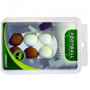 Pack 6 Bolas Futbolin 3 Corcho Natural + 3 Corcho Blanco - 2