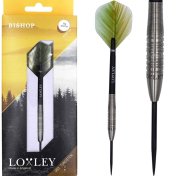 Dardos Loxley Darts Bishop 21g 90% Punta Acero - 1