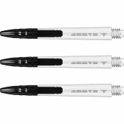 Cañas Mission Darts Sabre Polycarbonate Negra Transparente Intermedia 41mm - 3