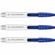 Cañas Mission Darts Sabre Polycarbonate Azul Transparente Larga 48mm - 2