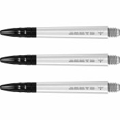 Cañas Mission Darts Sabre Polycarbonate Blanco Negro Intermedia 41mm - 2