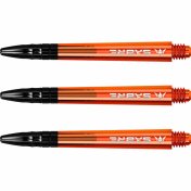 Cañas Mission Darts Sabre Polycarbonate Naranja Negro Intermedia 41mm - 3