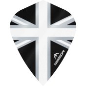 Plumas Mission Darts Kite Alliance Union Jack Negro Blanco