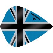 Plumas Mission Darts Kite Alliance-X Union Jack Negro Azul - 2