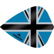 Plumas Mission Darts Kite Alliance-X Union Jack Negro Azul - 3