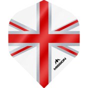 Plumas Mission Darts No2 Std Alliance Union Jack White Red - 1