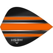 Plumas Mission Darts Kite Mesh Naranja - 3