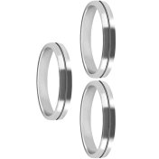 Anillos Mission Darts S-Lock Plata 3 Unidades - 2