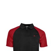 Polo EXOS Cool FX Rojo Negro L - 3