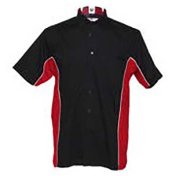 CAMISA SPORT DART Negra y Roja M