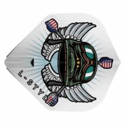 Plumas Champagne Flights L-Style L1EZ Standard Leonard Gates v3 White - 2