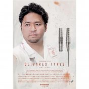 Dardos Trinidad Darts Olivares Type 2 Soft 90% 18.5g - 4