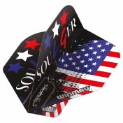 Plumas Winmau Darts Prism Zeta Soulger Flag Flight - 2