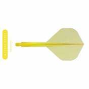 Plumas Condor Axe Standard Amarillo Claro Largo 33.5mm 3 Uds.  - 2