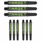 Cañas Target  Pro Grip Tag Shaft Intb 3 sets Black Green (41mm) - 3