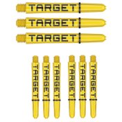 Cañas  Target Pro Grip Tag Shaft Intb 3 sets Black Yellow (41mm) - 3