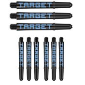 Cañas Target Pro Grip Tag Shaft Intb 3 sets Black Blue(41mm) - 3