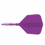 Plumas Cuesoul Rost T19 Talla 4 72mm Purple Big Standard - 2