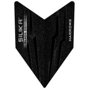 Plumas Harrows Darts Flights Velos Silika Black   - 1