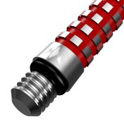 Cañas Mission Aluminio Atom 13 Shaft Natural Red 35mm - 3