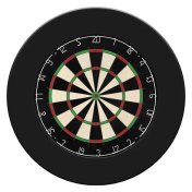 Surround Designa Dartboard Heavy Duty Plain Negro - 2