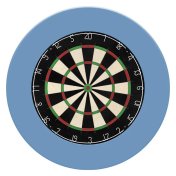 Surround Designa Dartboard Heavy Duty Plain Azul - 2