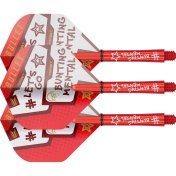 Plumas Target Stephen Bunting (3 Sets) Plumas + Cañas Med - 2