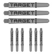 Cañas Target Pro Grip Tag Shaft Short 3 sets Gris (34mm) - 3