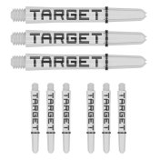 Cañas Target Pro Grip Shaft Tag Int 3 sets Blanco Negro (41mm) - 3