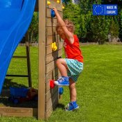 Torreta con tobogán columpio jardín trepador parque infantil para niños Carol-2 - 3