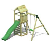 Parque infantil de jardín de madera Fungoo Gaia T1S