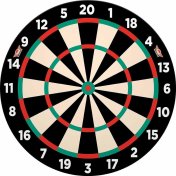 Diana Magnetica Magnetic Dartboard Bulls Paper - 4