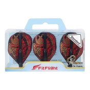 Plumas Fit Flight Samurai Skull A Negro Standard  - 3