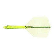 Plumas Cuesoul Rost 77 Verde Transparente Big Wing - 2