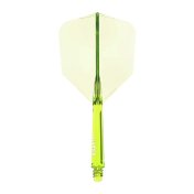 Plumas Cuesoul Rost 77 Verde Transparente Big Wing - 3