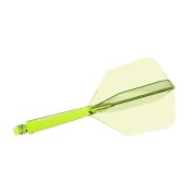 Plumas Cuesoul Rost 77 Verde Transparente Big Wing - 1