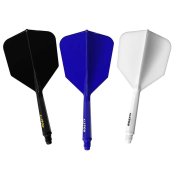 Plumas Cuesoul Rost 77 Negro-Blanco-Azul Big Wing