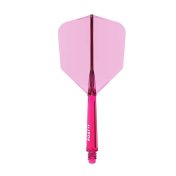 Plumas Cuesoul Rost 77 Rosa Transparente Big Wing - 2