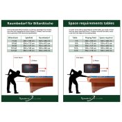 Mesa Billar Snooker Chancellor II Caoba 9-10-12ft - 4