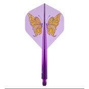 Plumas Condor Axe Swallowtail Butterfly Standard Morado L 33.5mm 3 Uds. 