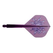 Plumas Condor Axe Gekkabijin Standard Morado L 33.5mm 3 Uds.  - 2