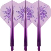 Plumas Condor Axe Gekkabijin Standard Morado L 33.5mm 3 Uds.  - 5