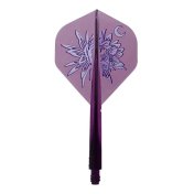 Plumas Condor Axe Gekkabijin Standard Morado L 33.5mm 3 Uds. 