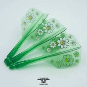 Plumas Condor Axe Toy Flowers Verde Claro Shape S 21.5m 3 Uds.  - 2