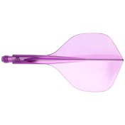 Plumas Condor Axe Shape120 Morado M 24.0mm 3 Uds. - 2